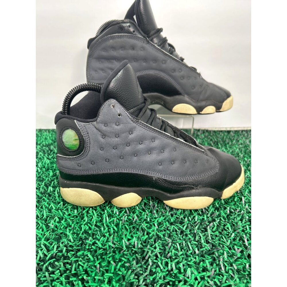 Nike Air Jordan‎ 13 Retro Boys Size 4Y Black Athletic Sneakers 439358-009